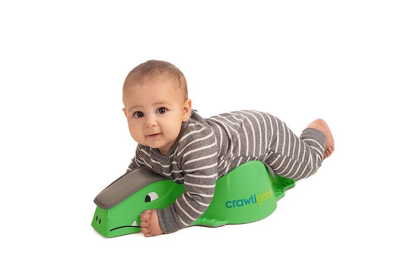 Photo 1 of Crawligator Developmental Crawling Toy Provides Mobility for Infants 4-12 Months Old.