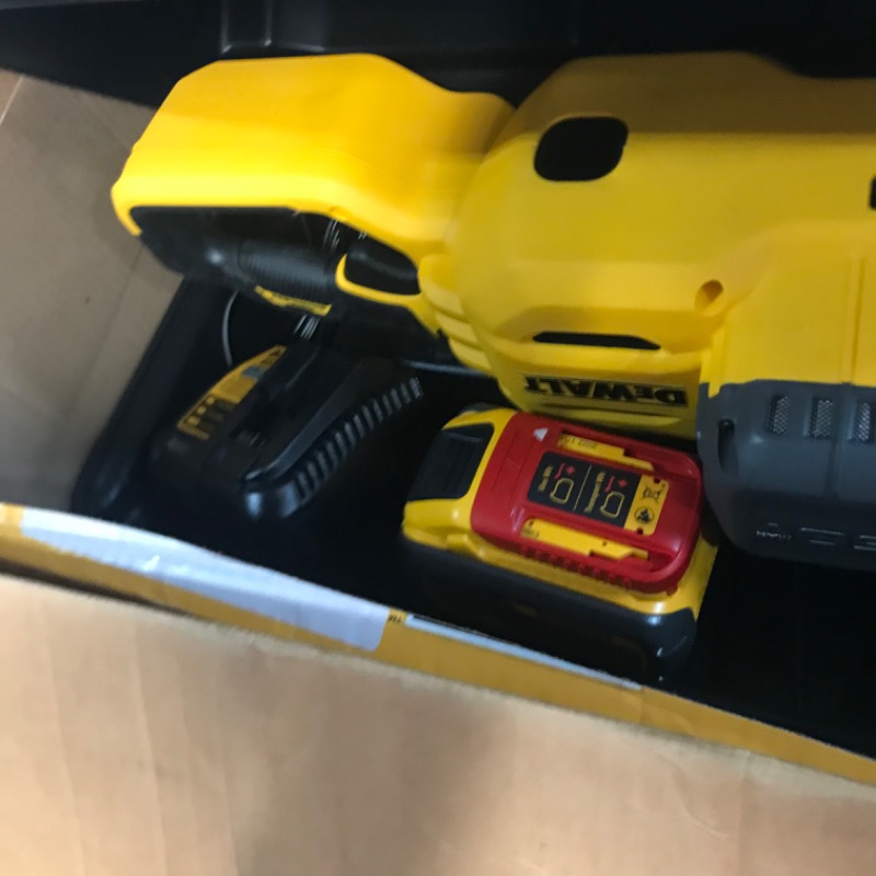 Photo 3 of DEWALT 60V MAX Cordless Chainsaw Kit, 20 in., Battery & Charger Included (DCCS677Y1)