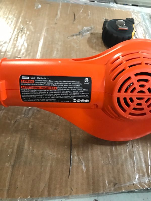 Photo 3 of [New] Black + Decker Hard Surface Sweeper, Cordless LSW221