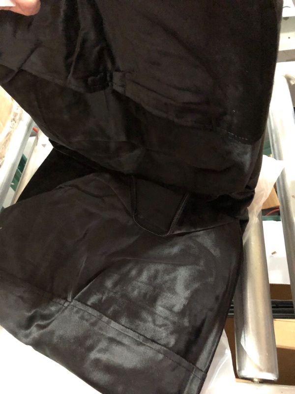 Photo 3 of [New] HABUTWAY Bean Bag Chair 3Ft Luxurious Velvet Ultra Soft Fur (Black)