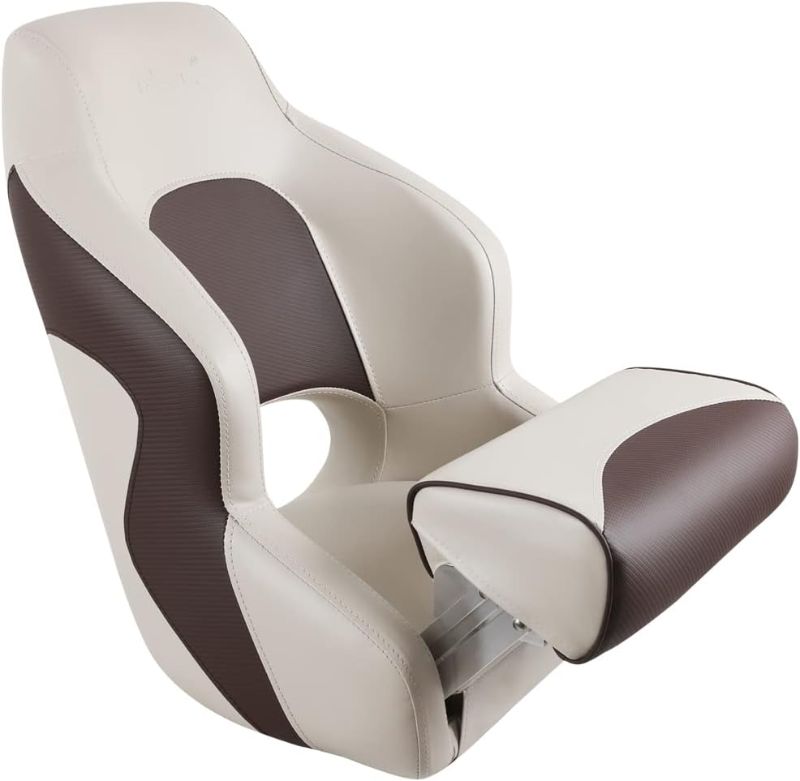 Photo 1 of [New] MSC Captain Boat Seat (Tan/Brown)