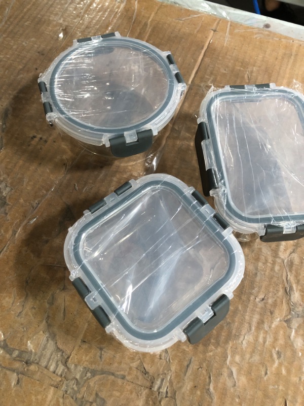 Photo 2 of [10-Pack]Glass Meal Prep Containers with Lids-MCIRCO Glass Food Storage Containers