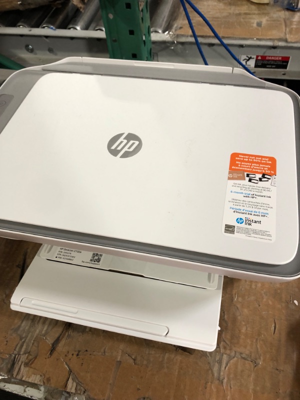 Photo 4 of DeskJet 2755e Wireless Inkjet Printer with 6 months of Instant Ink Included with HP+