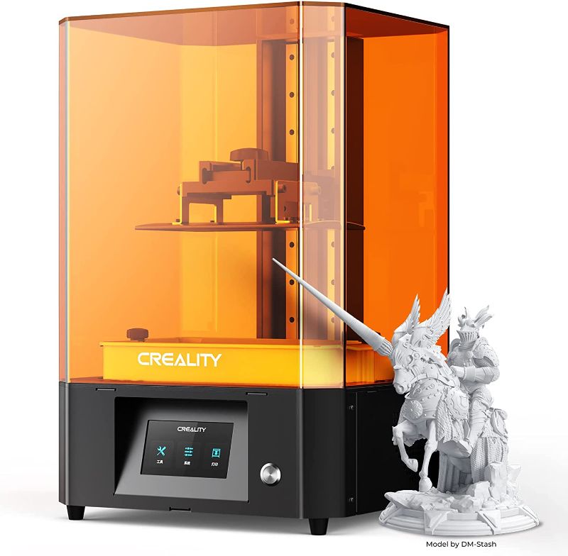 Photo 1 of Creality Resin 3D Printer LD-006 8.9 Inch Ultra 4K Monochrome LCD Upgraded UV Resin Photocuring Printer with Fast and Precise Printing Print Size of 7.55×4.72×9.84 Inch