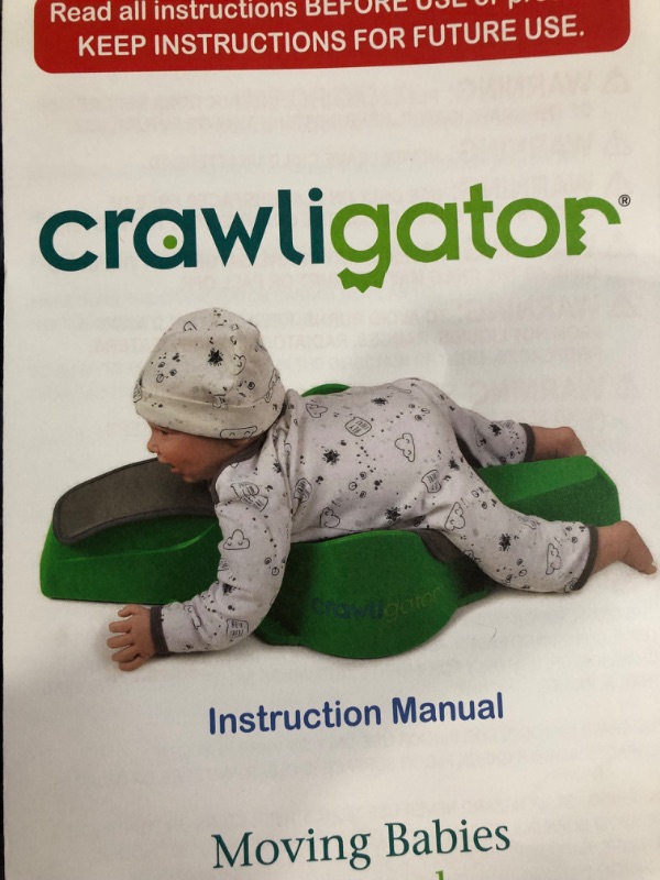 Photo 1 of Crawligator Developmental Crawling Toy for Infants 4-12 Months Old Livid