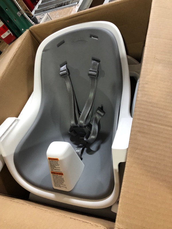 Photo 3 of 4moms Connect High Chair - White/Gray