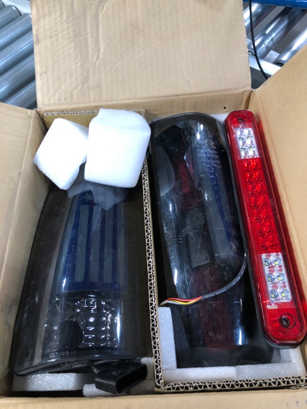 Photo 1 of *STOCK PHOTO FOR REFERENCE ONLY* Bomusou Tail Light Assembly + 3rd Brake Light 