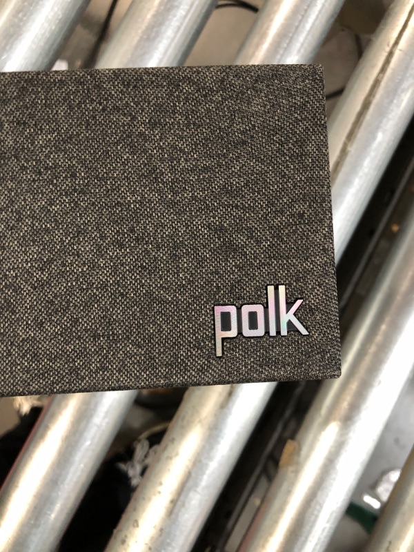 Photo 4 of Polk Monitor XT35 Slim Center Channel Speaker - Hi-Res Audio Certified, Dolby Atmos & DTS:X Compatible, 1" Terylene Tweeter & Four 3" Dynamically Balanced Woofer, Wall-Mountable, Midnight Black