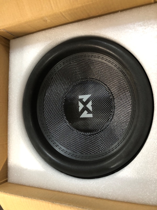 Photo 3 of NVX VCW122v3 12" 2400 Watt Peak Subwoofer ***NOT TESTED*** **LOOKS BRAND NEW**