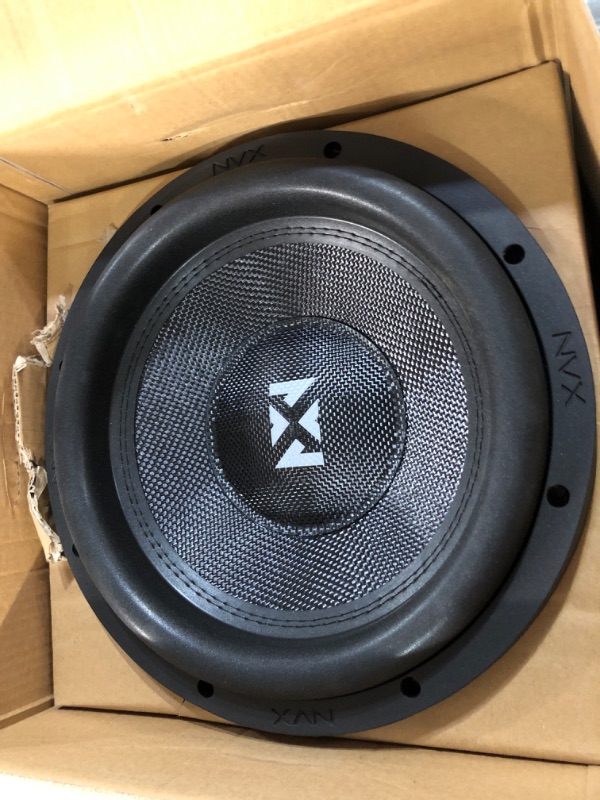 Photo 4 of NVX VCW122v3 12" 2400 Watt Peak Subwoofer ***NOT TESTED*** **LOOKS BRAND NEW**