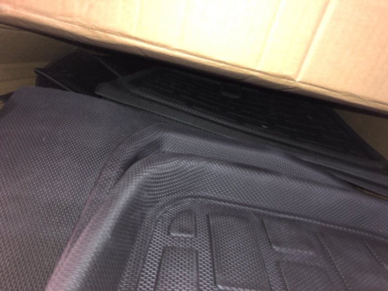 Photo 3 of *STOCK PHOTO FOR REFERENCE ONLY*  Floor Mats Full Set for Tesla Model Y 