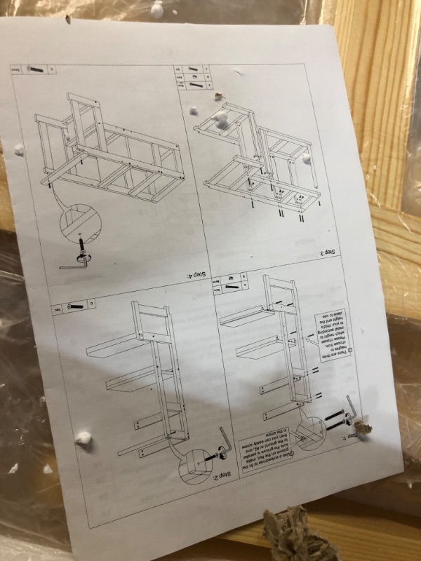 Photo 3 of *SEE NOTES* AMBIRD Toddler Step Stool, 3 Adjustable Height Kitchen Step Stool for 18-48 