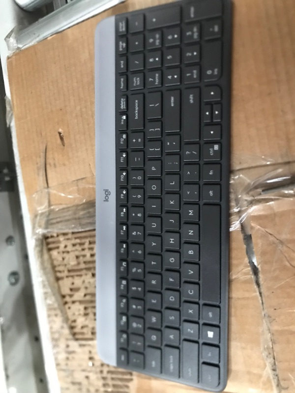 Photo 2 of Logitech MK470 Slim Wireless Keyboard and Mouse Combo - Graphite