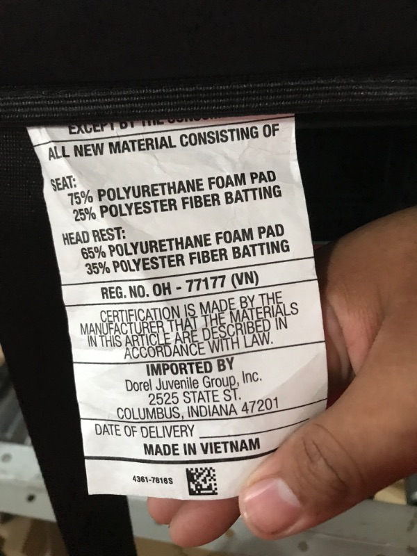 Photo 7 of Cosco Mighty Fit 65 DX Convertible Car Seat (Heather Onyx Gray)