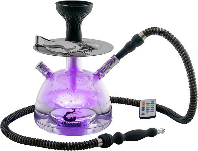 Photo 1 of *STOCK PHOTO FOR REFERENCE*MISSING PIECES**
Hookah Set Micro Modern Acrylic Bubble Hookah 