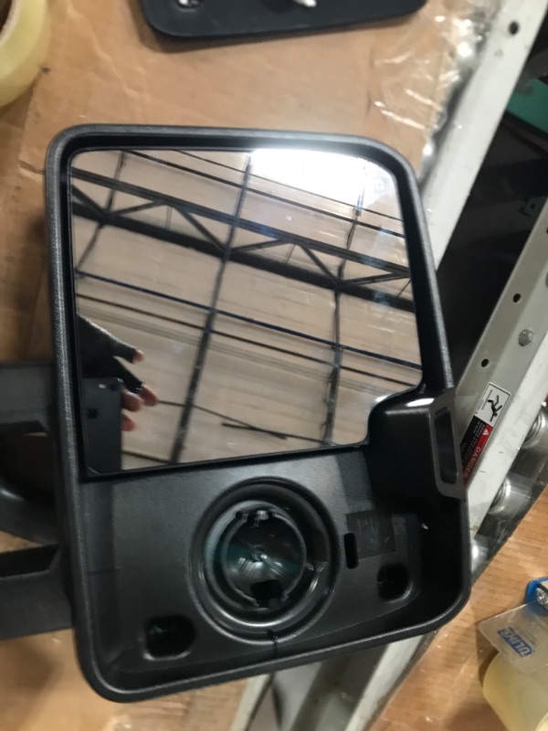 Photo 4 of DAMAGED ITEM SEE PHOTOS*****YITAMOTOR Power Folding Towing Mirrors Compatible with 2014-2018 Chevy Silverado GMC Sierra 