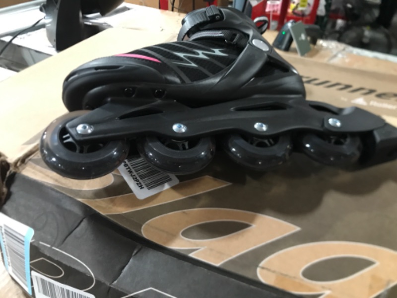 Photo 4 of **** ONLY RIGHT  BLADE ***** Bladerunner by Rollerblade Advantage Pro XT Women's Adult Fitness Inline Skate US Size 9Black/Pink