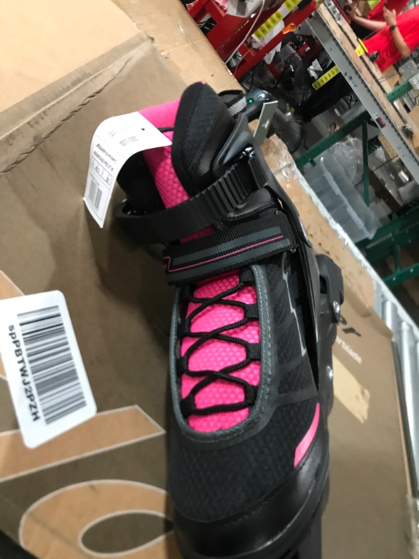 Photo 2 of **** ONLY RIGHT  BLADE ***** Bladerunner by Rollerblade Advantage Pro XT Women's Adult Fitness Inline Skate US Size 9Black/Pink