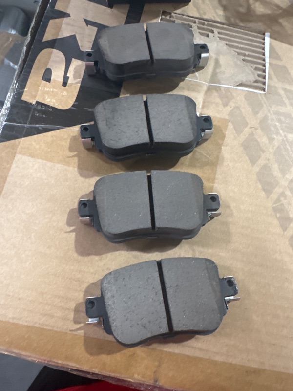 Photo 3 of Rear Ceramic Brake Pads Compatible with 2018-2022 Tesla 3