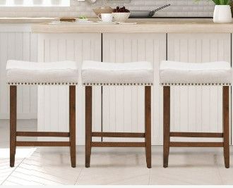 Photo 1 of **** STOCK PHOTO FOR REF ONLY *****ERGOMASTER Counter Height Bar Stools Set of 3.