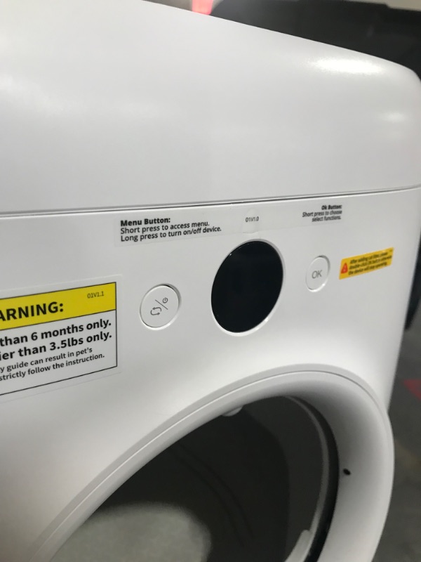 Photo 1 of **PARTS ONLY** PETKIT Pura X Self-Cleaning Cat Litter Box