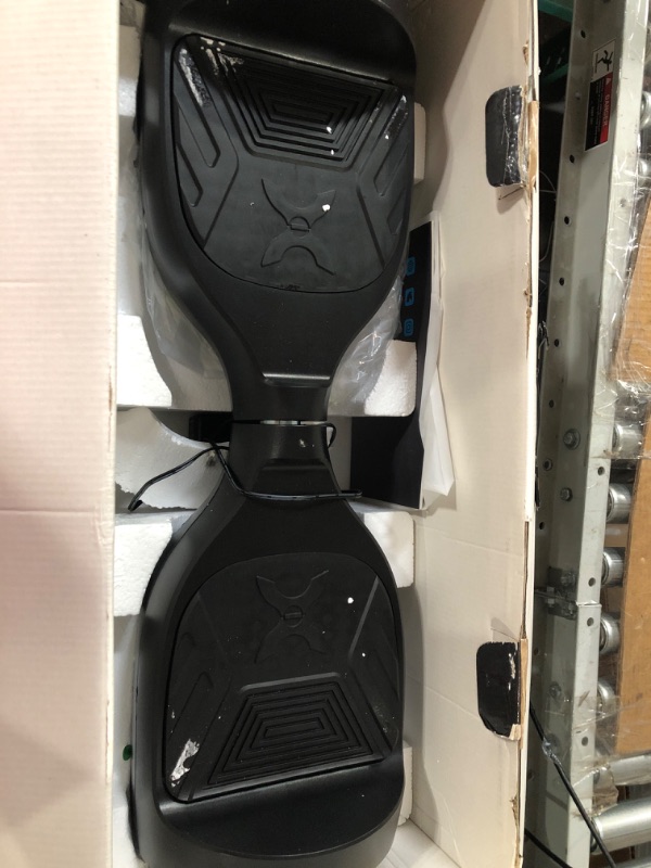 Photo 2 of *Used* Hover-1 Drive Electric Hoverboard | 7MPH Top Speed, 3 Mile Range, Long Lasting Lithium-Ion Battery, 6HR Full-Charge, Path Illuminating LED Lights Black