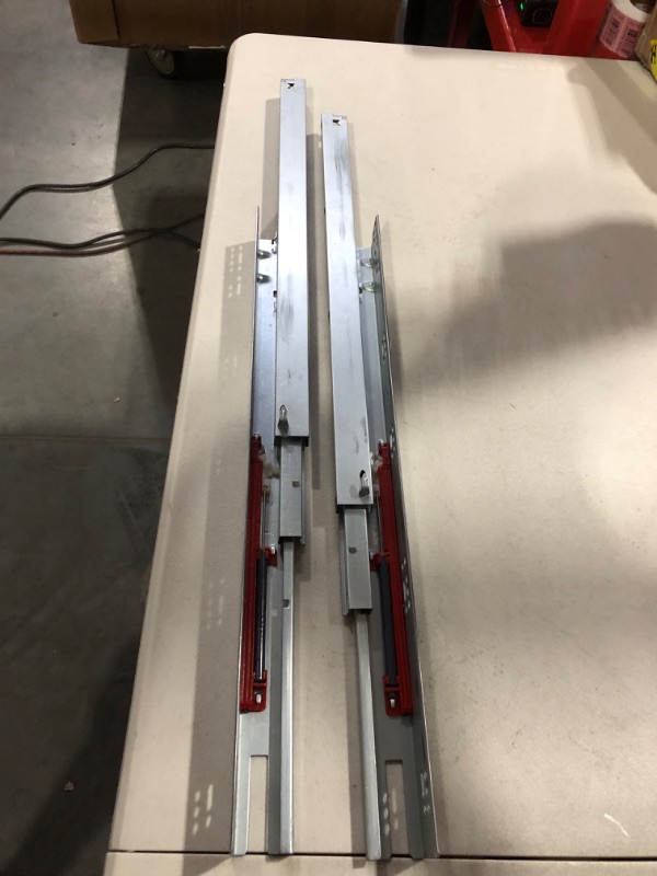 Photo 1 of  Close Under Mounted Drawer Slides 21 inch, Heavy Duty Concealed Drawer Slide 