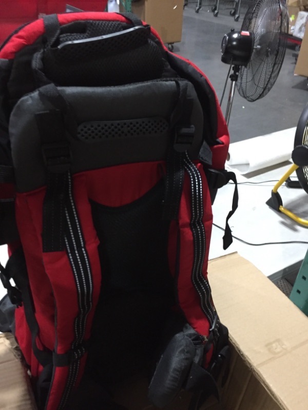 Photo 5 of ClevrPlus Deluxe Adjustable Baby Carrier Outdoor Light Hiking Child Backpack **LOOKS NEW**