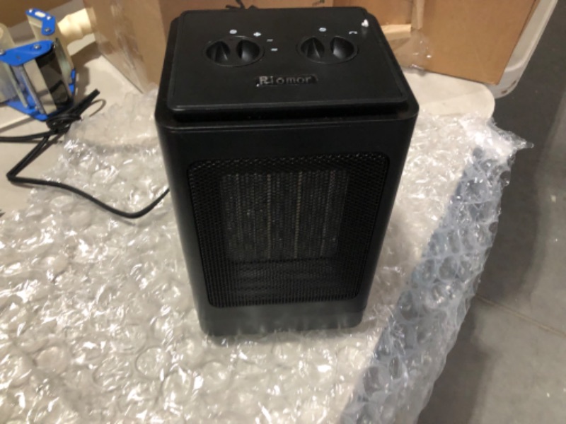 Photo 2 of Space Heater, 1500W Portable Heater, 60°Oscillating Electric Heater **NOT TESTED**
