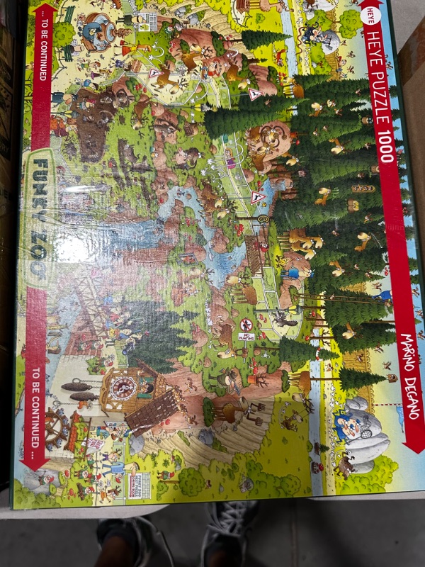 Photo 2 of Heye Black Forest Habitat Puzzles (1000-Piece)