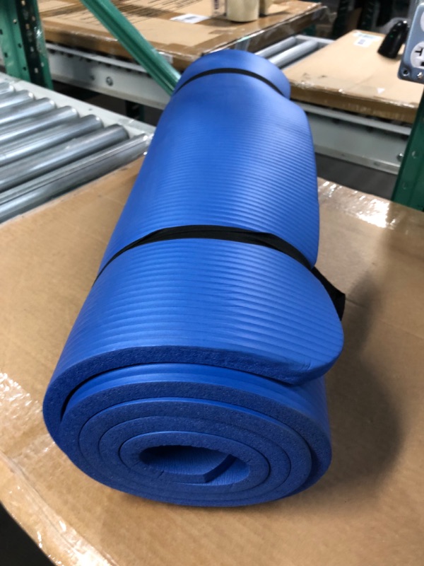 Photo 2 of **SEE NOTES**
1/2-Inch Extra Thick Exercise Yoga Mat -Blue 