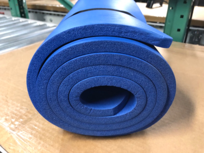 Photo 3 of **SEE NOTES**
1/2-Inch Extra Thick Exercise Yoga Mat -Blue 