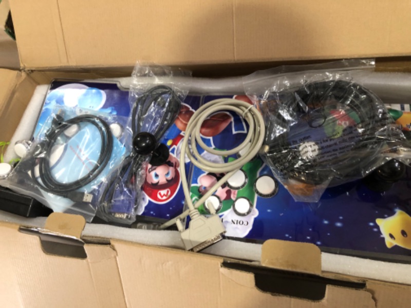 Photo 2 of ***NOT FUNCTIONAL PARTS ONLY***FVBADE [20000 Games in 1 40S Pandora Box Arcade Game Console for PC & Projector & TV ,3D Games 1-4 Players Double Joystick Favorite List Game Category Save/Search/Hide/Pause/Delete Games Separate 2