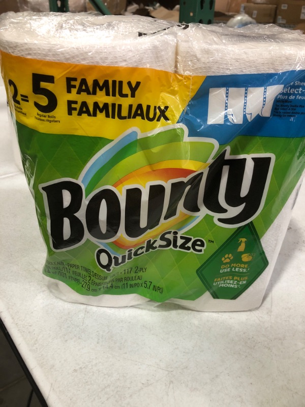 Photo 2 of Bounty Select-A-Size Paper Towels, 2, White, 