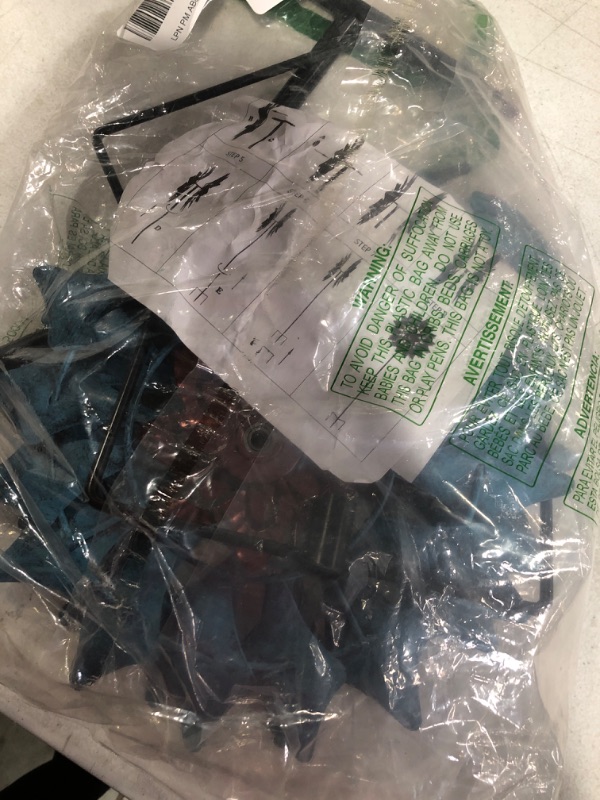 Photo 1 of Solar Wind Spinner New Azure 75in Multi-Color Seasonal LED Lighting Solar Powered Glass Ball with Kinetic Wind Spinner