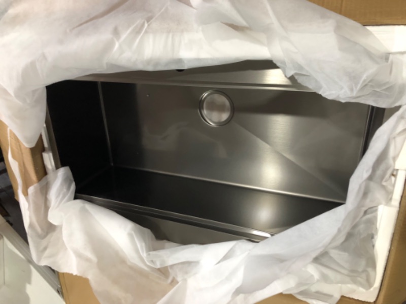 Photo 3 of 36 Black Drop In Farmhouse Sink-Hovheir 36x22x10 Inch Black Stainless Steel Drop In Farmhouse 