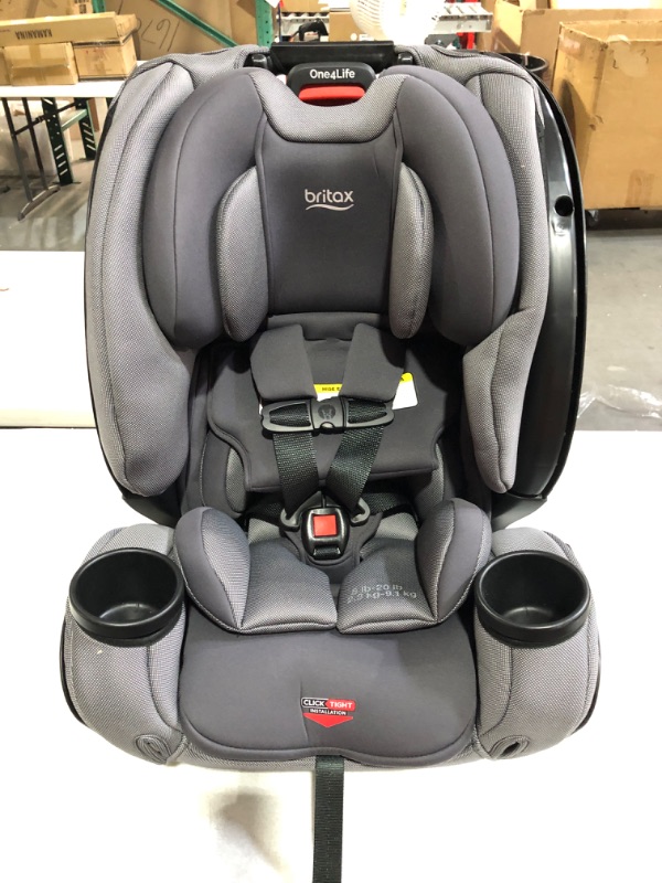 Photo 3 of **SEE NOTES**
Britax One4Life ClickTight All-in-One Car Seat – 10 Years of Use – Infant, Convertible, Booster – 5 to 120 pounds - SafeWash Fabric, Drift
