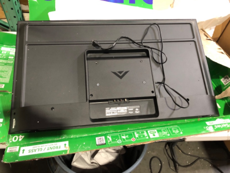 Photo 1 of VIZIO 40-inch D-Series Full HD 1080p Smart TV ***SCREEN CRACKED*** ***PARTS***
