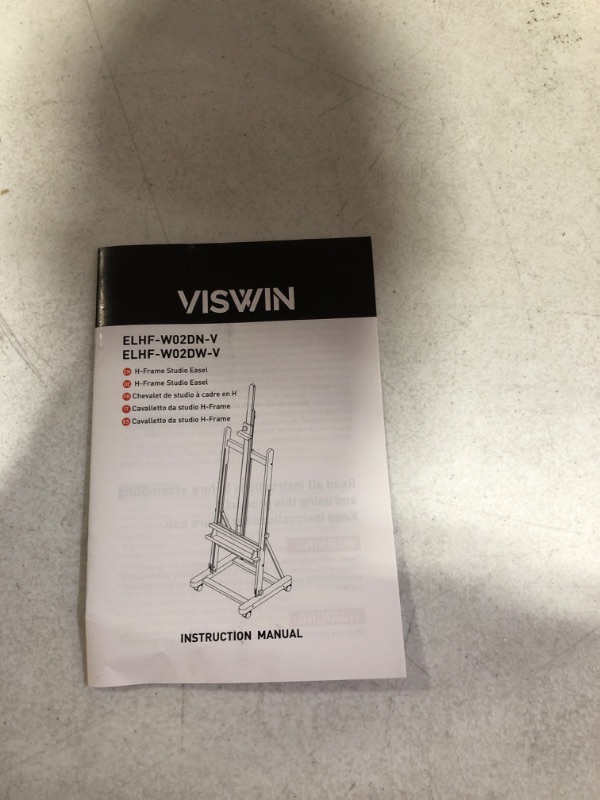 Photo 2 of *SEE NOTES* VISWIN Large H-Frame Easel 53" to 91"H