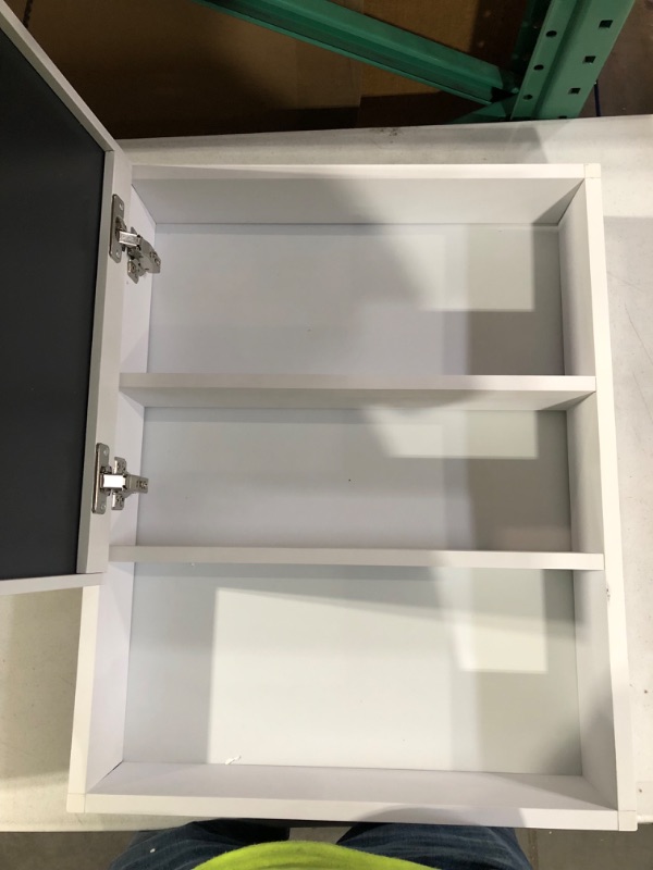 Photo 3 of [Like New, See Notes] prosfalt 23.6''x19.6 Mirrored Medicine Cabinet - White 