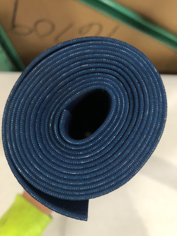 Photo 5 of [Brand New] B YOGA Workout Mat for Women & Men | 2mm thick Non-slip Yoga Mat -  Deep Blue 71"