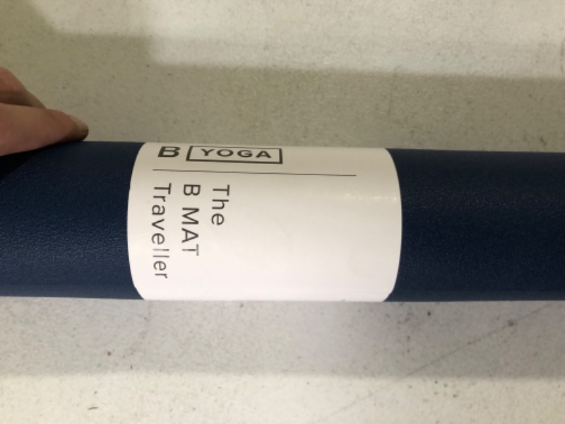 Photo 3 of [Brand New] B YOGA Workout Mat for Women & Men | 2mm thick Non-slip Yoga Mat -  Deep Blue 71"