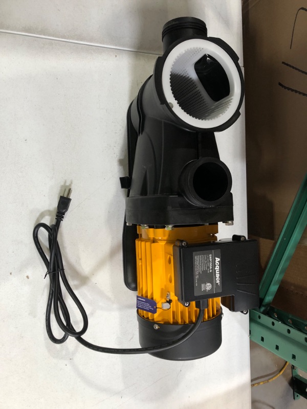 Photo 1 of [See Notes] Acquaer 1.5 HP Pool Pump, 6950 GPH Above Ground Inground Swimming Pool Pump, 115V High Flow 