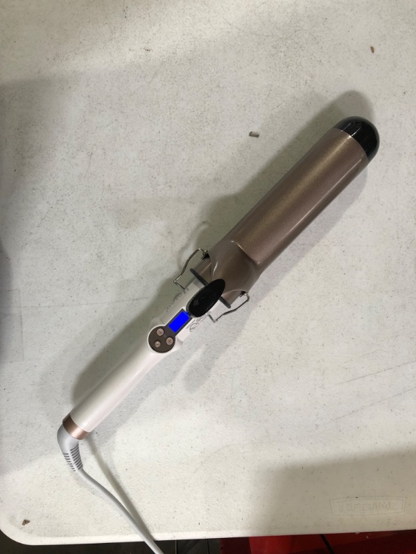 Photo 1 of [Like New] Hoson 2 Inch Curling Iron Large Barrel, Long Barrel Curling Wand Dual Voltage - 1 Glove Included