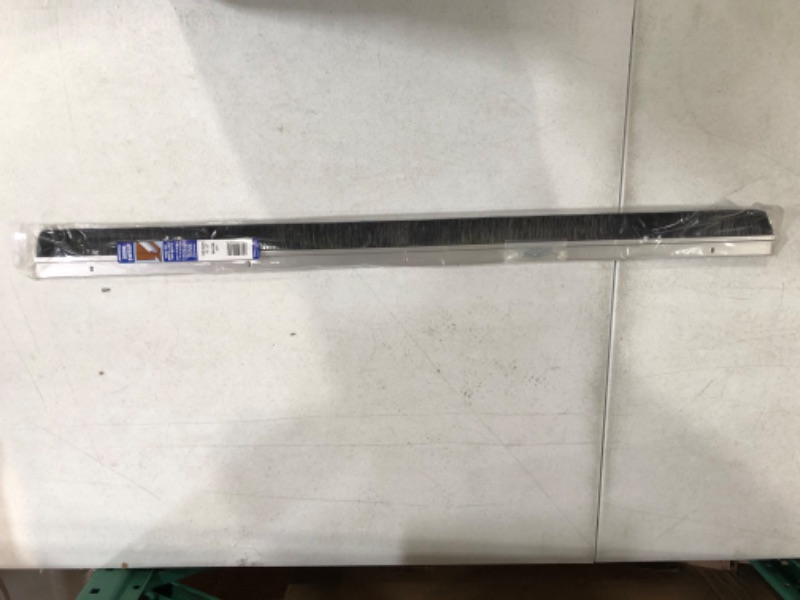 Photo 3 of [Factory Sealed] 36 Aluminum Long Bristle Door Sweep