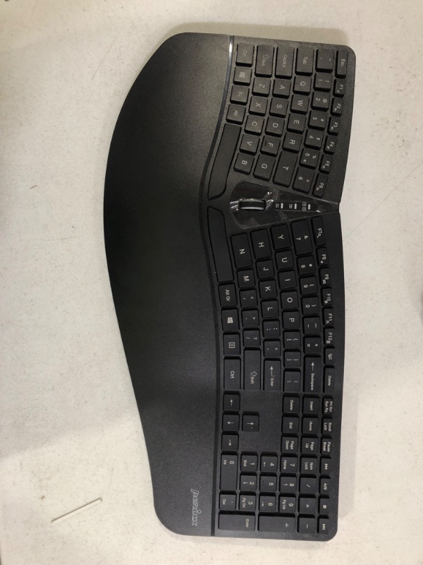 Photo 1 of [See Notes] Perixx Periduo-605, Wireless Ergonomic Split Keyboard and Vertical Mouse Combo 