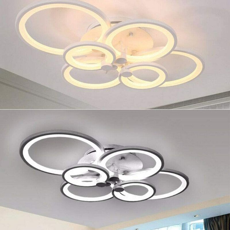 Photo 1 of [See Notes] TBVECHI Modern Ceiling Light Modern LED Acrylic Ceiling Light