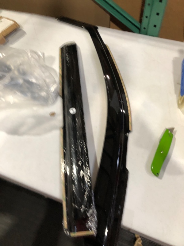 Photo 1 of Voron Glass in-Channel Extra Durable Rain Guards for Trucks Chevrolet (Chevy) Silverado/GMC Sierra 1500 2019-2022 Crew Cab, Window Deflectors, Vent Window Visors, 4 Pieces - 220089 For Silverado 1500 19-23