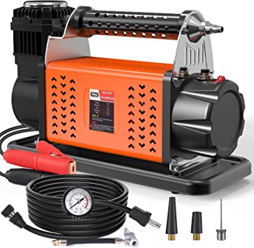 Photo 8 of ALL-TOP Air Compressor Kit, 12V Portable Inflator 7.06CFM, Offroad Air Compressor for Truck Tires,Air Pump for Car Tire, Heavy Duty Air Compressor Max 150PSI for SUV 4x4 Vehicle RV Tire