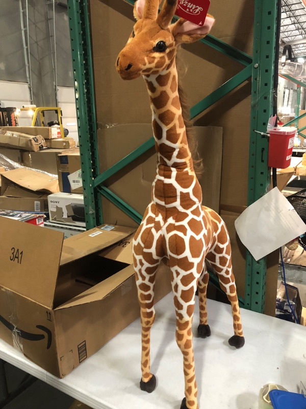 Photo 2 of (BRAND NEW) Linzy Toys Jared The Giraffe, 50'' (127 cm) Standing High, Real Life Stuffed Animal Plush Giraffe, Peluche Jirafa